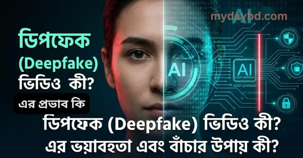 এটি গুগলের জন্য অত্যন্ত গুরুত্বপূর্ণ। ছবিতে 'Alt Text' বক্সে লিখুন: "ডিপফেক (Deepfake) ভিডিও কী? এর ভয়াবহতা এবং বাঁচার উপায় কী?